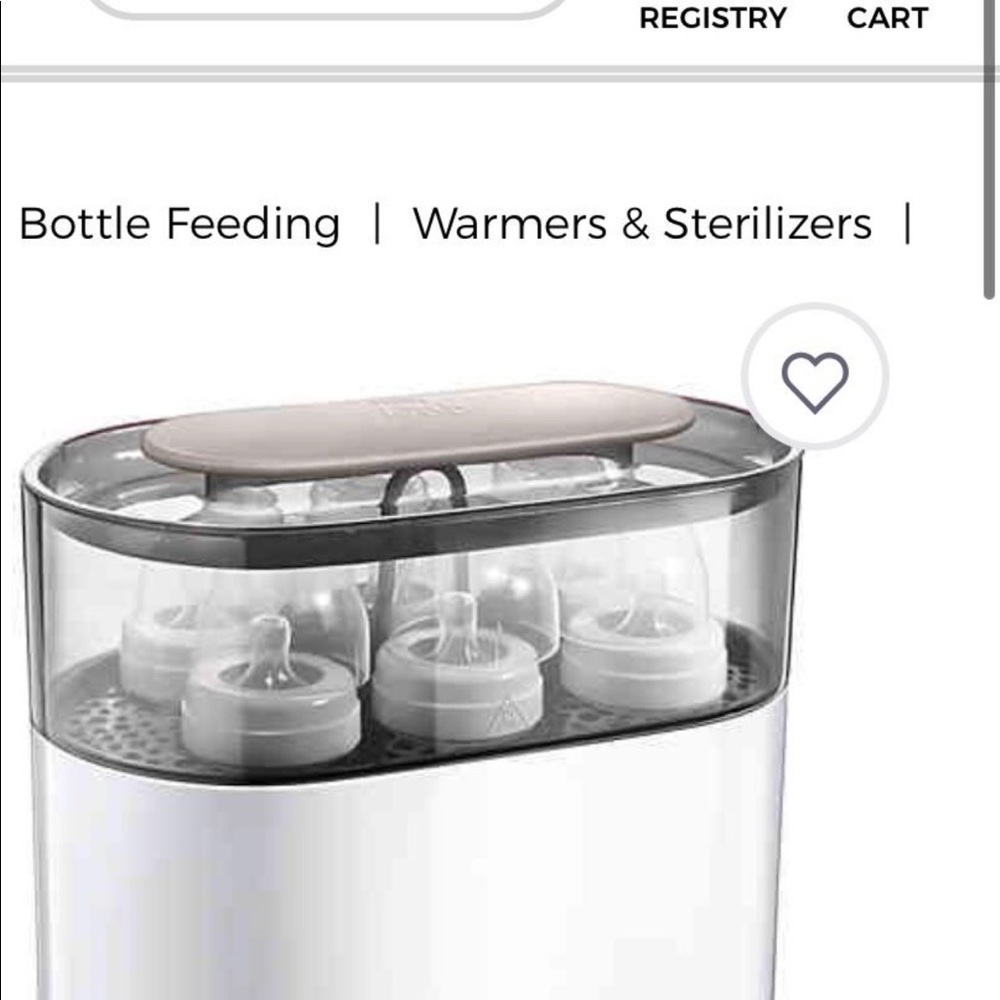 Avent bottle sterilizer